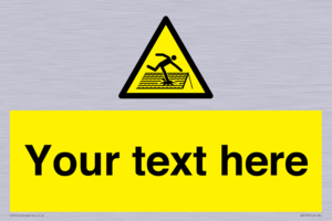 Custom Figure on Roof Sign